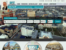 Tablet Screenshot of johnfarrellre.com